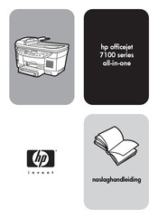 HP officejet 7100 Series Handleiding