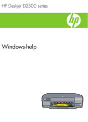 HP Deskjet D2500 Series Helpgids