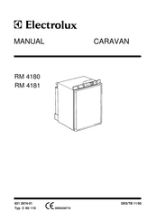 Electrolux RM 4180 Handleiding