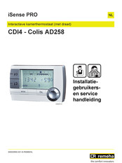 REMEHA iSense PRO CDI4 Installatie- En Servicehandleiding