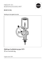 Samson 3273 Inbouw- En Bedieningsvoorschrift