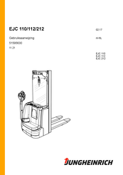 Jungheinrich EJC 112 Gebruiksaanwijzing