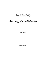 METREL MI 2088 Handleiding