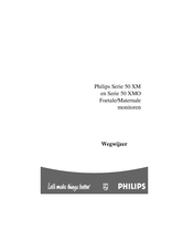 Philips 50 XM Series Gebruiksaanwijzing