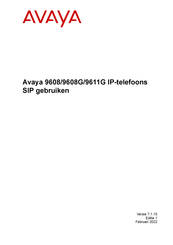 Avaya 9608 Handleiding