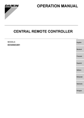 Daikin DCS302CA51 Handleiding