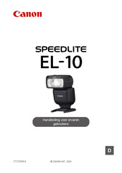 Canon SPEEDLITE EL-10 Handleiding