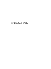 HP EliteBook 2740p Handleiding