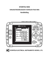 KYORITSU 5050 Handleiding