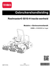 Toro Reelmaster 5010-H Series Gebruikershandleiding