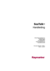 Raymarine SeaTalk ng Handleiding