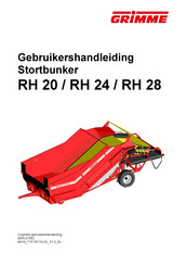 GRIMME RH 24 Gebruikershandleiding