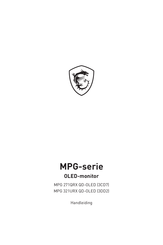 MSI MPG 271QRX QD-OLED Handleiding