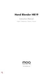 MOA HB19 Handleiding