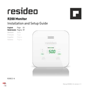 resideo R200 Installatiehandleiding