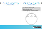 CLEANDAYS D2-001 Gebruiksaanwijzing