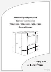 Electrolux WPB4900H Handleiding Voor Gebruik