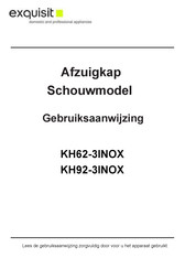 Exquisit KH92-3INOX Gebruiksaanwijzing