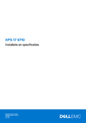 Dell XPS 17 9710 Installatiehandleiding