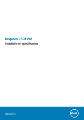 Dell Inspiron 7591 2n1 Installatiehandleiding