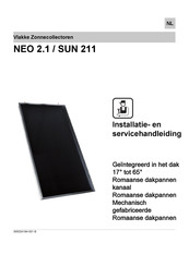 De Dietrich NEO 2.1/SUN 211 Installatie- En Servicehandleiding