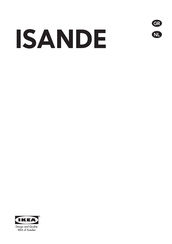 IKEA ISANDE Handleiding