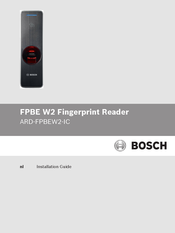 Bosch ARD-FPBEW2-IC Installatiehandleiding