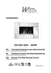 Warmtech FES2000-MIG2 Instructies