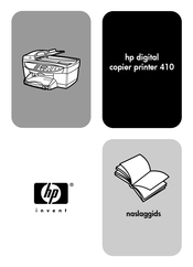 HP Digital Copier Printer 410 Naslaggids