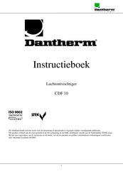 Dantherm CDF 10 Instructieboekje