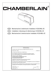 Chamberlain HC624ML-05 Installatiehandleiding