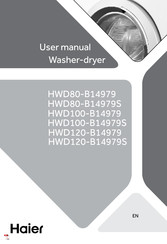 Haier HWD100-B14979 Gebruikershandleiding