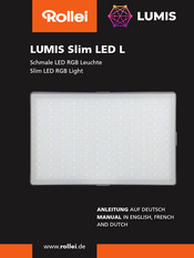 Rollei LUMIS Slim LED L Handleiding