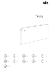 Frico PF Smart PFSD17 Montage- En Bedieningsinstructie
