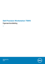 Dell Precision Workstation T5610 Handleiding