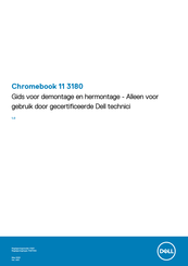 Dell Chromebook 11 3180 Handleiding