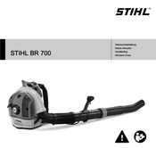 Stihl BR 700 Handleiding