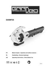 Gardeo GASBT25 Handleiding