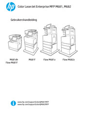 HP Color LaserJet Enterprise Flow M682z Gebruikershandleiding