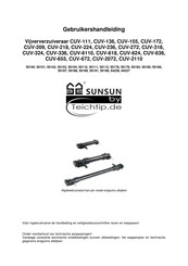 TeichTip SunSun CUV-111 Gebruikershandleiding