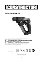 CONSTRUCTOR CTCID144LI2-3IN1-BM Instructies