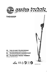 Elem Garden Technic THE450SP Instructies