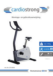 CARDIO STRONG CST-BX40 Montage- En Gebruiksaanwijzing