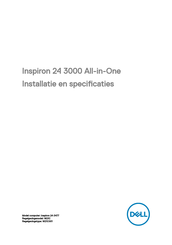 Dell Inspiron 24 3000 Series Installatiehandleiding