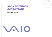 Sony Vaio PCG-FR Series Handleiding