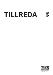 IKEA TILLREDA Handleiding