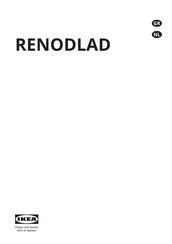 IKEA RENODLAD Handleiding