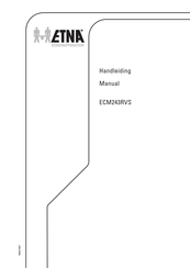 ETNA ECM243RVS Handleiding