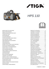 Stiga HPS 110 Gebruikershandleiding