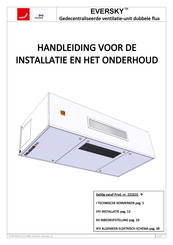 Zehnder Caladair Eversky 900 Handleiding Voor Installatie En Onderhoud